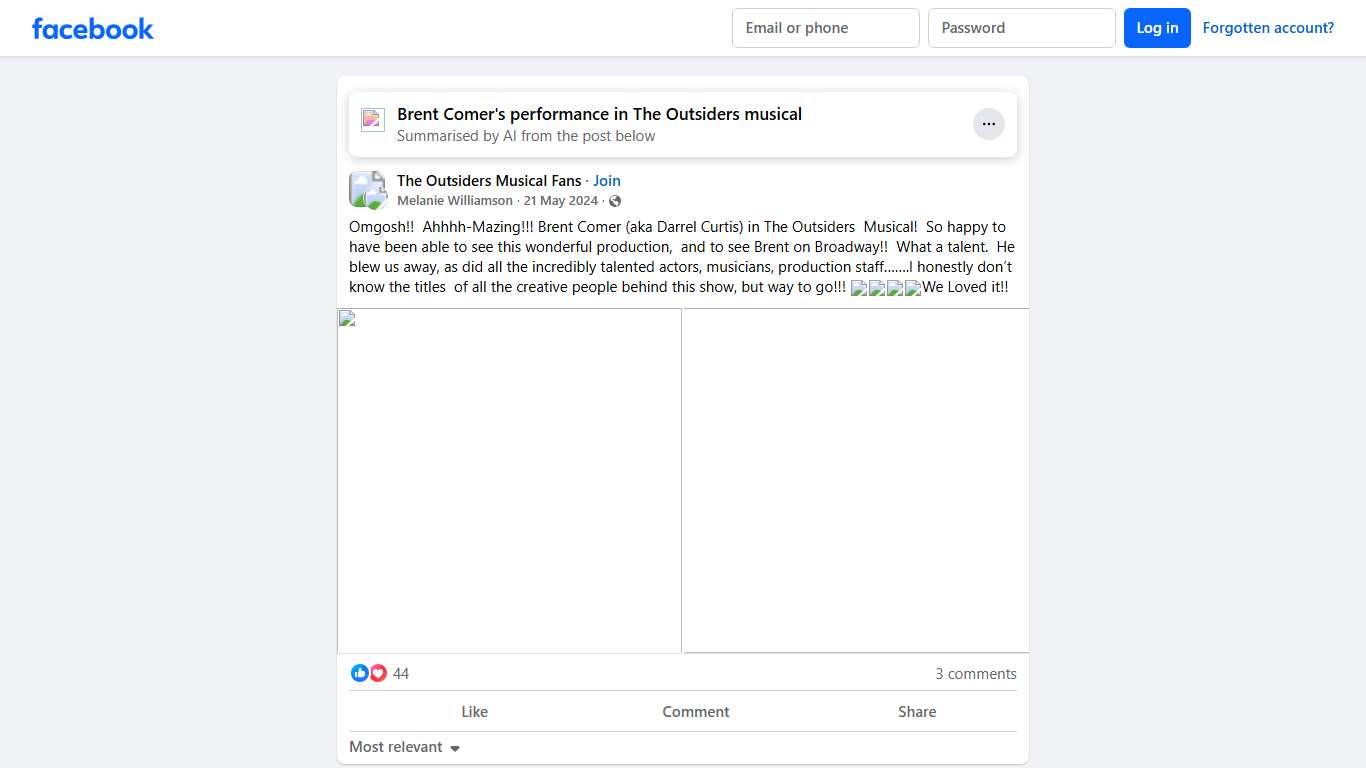 The Outsiders Musical Fans Omgosh!! Ahhhh-Mazing Facebook